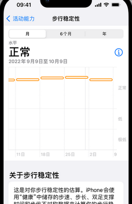 张家川iPhone手机维修如何在iPhone开启'步行稳定性通知'