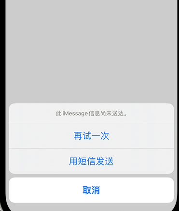 张家川apple维修iPhone上无法正常发送iMessage信息