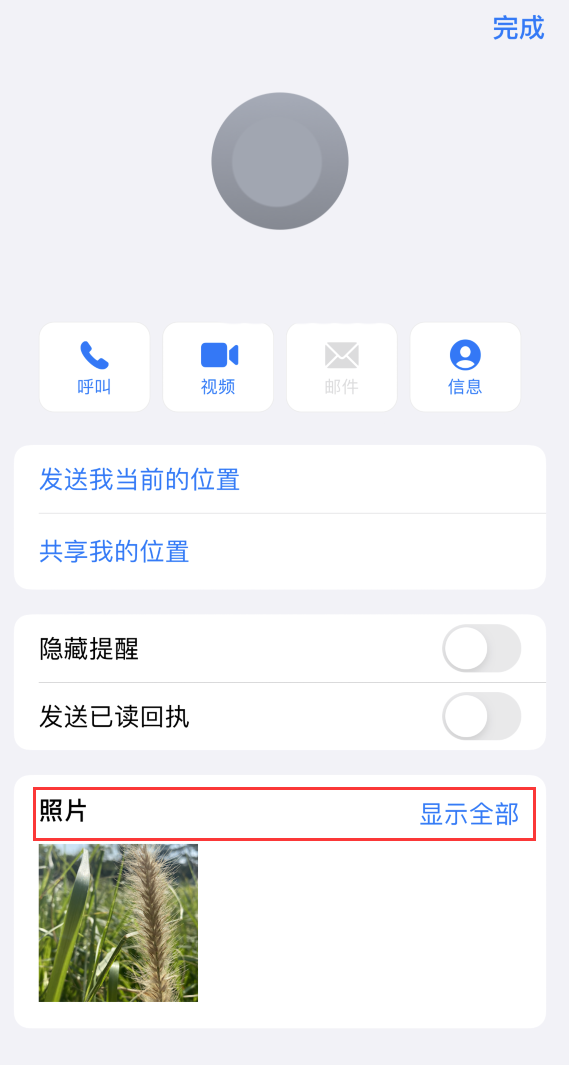 张家川苹果手机维修分享如何快速查找 iMessage 信息中的图片等附件 